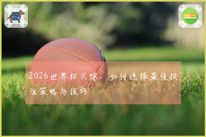 2026世界杯买球，如何选择最佳投注策略与技巧